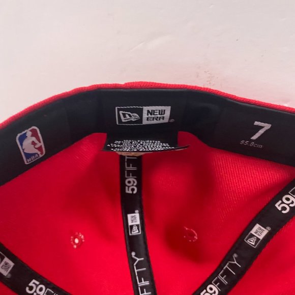 NEW Toronto Raptors New Era 59Fifty NBA Team Shield Fitted Hat Cap Mens Size 7 - Picture 10 of 11